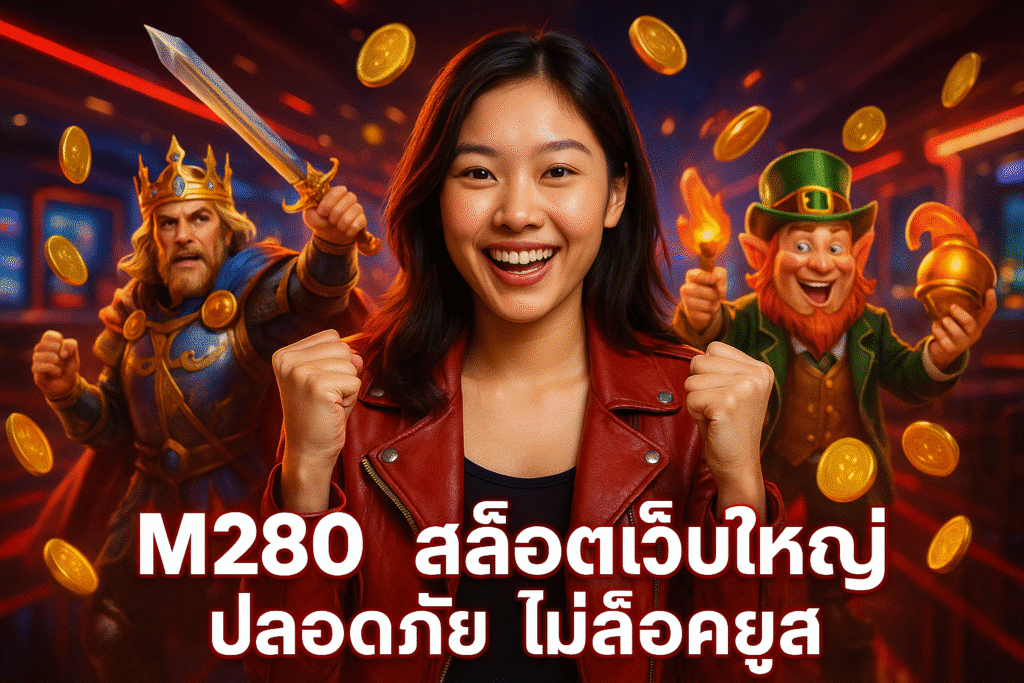 M280 สล็อตเว็บใหญ่ ปลอดภัย ไม่ล็อคยูส