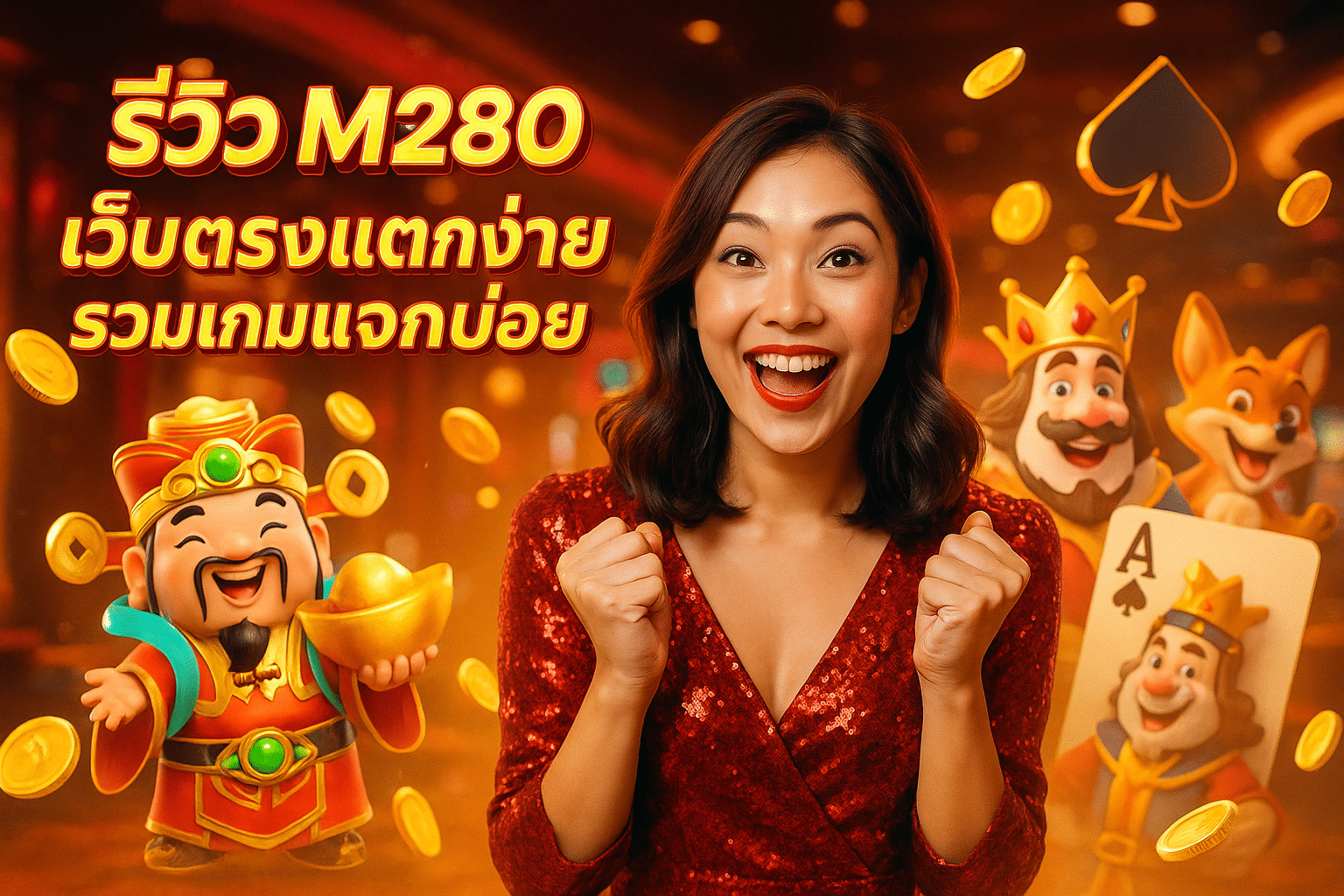 รีวิว M280 เว็บตรงแตกง่าย รวมเกมแจกบ่อย