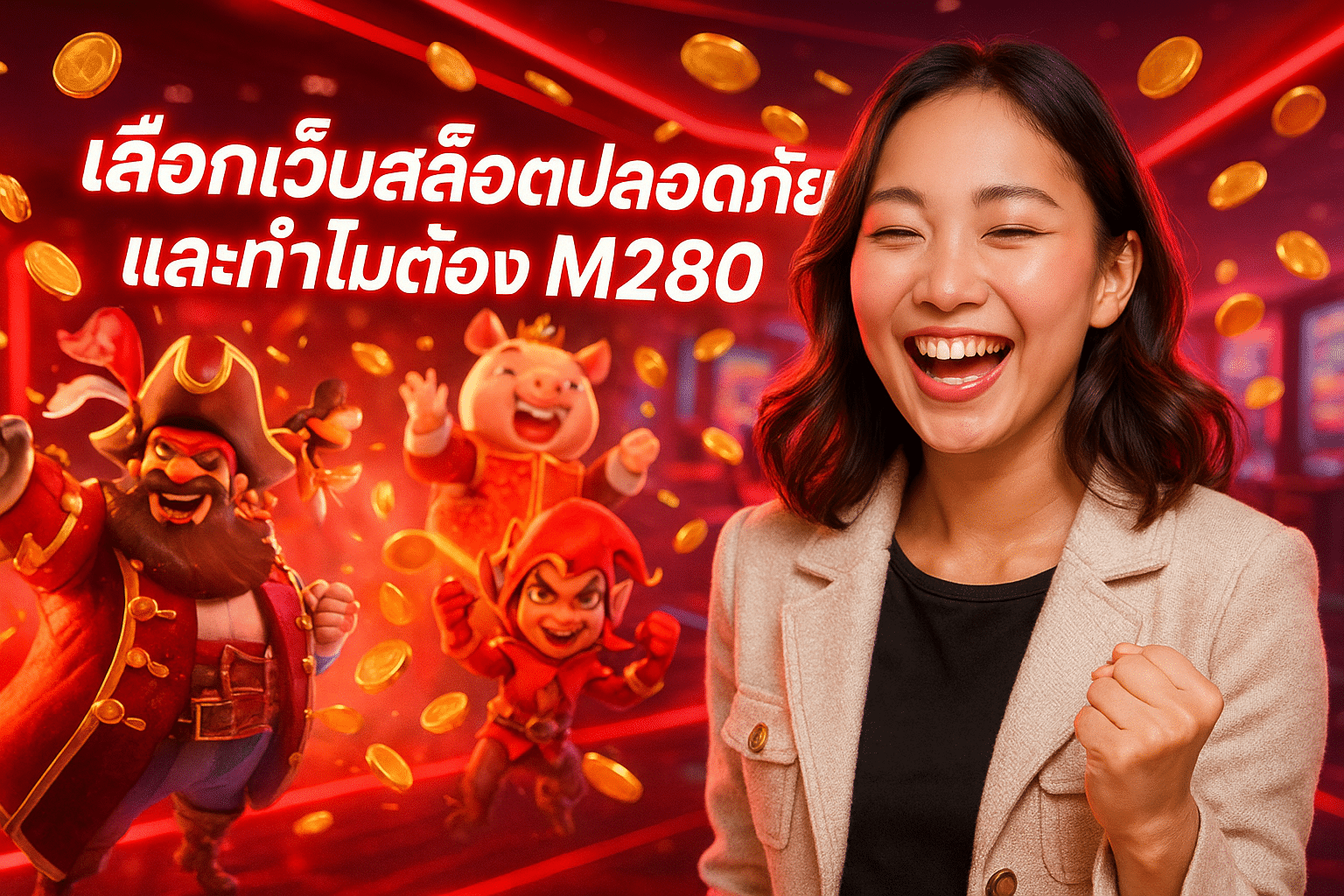 เลือกเว็บสล็อตปลอดภัย และทำไมต้อง M280