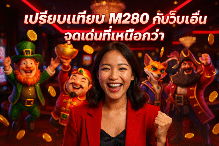 เปรียบเทียบ M280 กับเว็บอื่น จุดเด่นที่เหนือกว่า