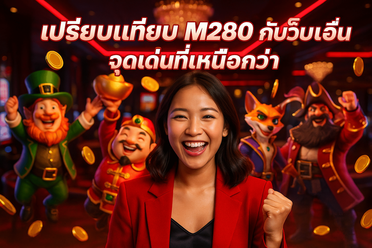 เปรียบเทียบ M280 กับเว็บอื่น จุดเด่นที่เหนือกว่า
