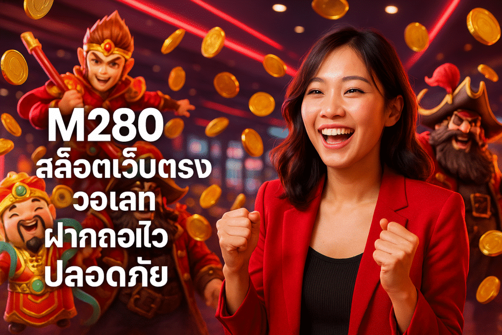 M280 สล็อตเว็บตรง วอเลท ฝากถอนไว ปลอดภัย