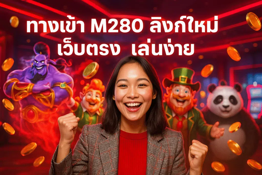 ทางเข้า M280 ลิงก์ใหม่ เว็บตรงเล่นง่าย