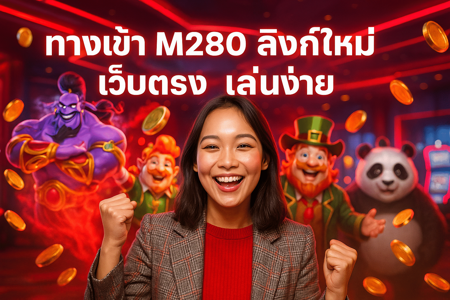 ทางเข้า M280 ลิงก์ใหม่ เว็บตรงเล่นง่าย